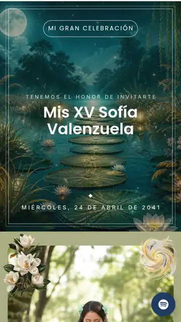 Vista previa de XV Años | Inspiración La Princesa & El Sapo