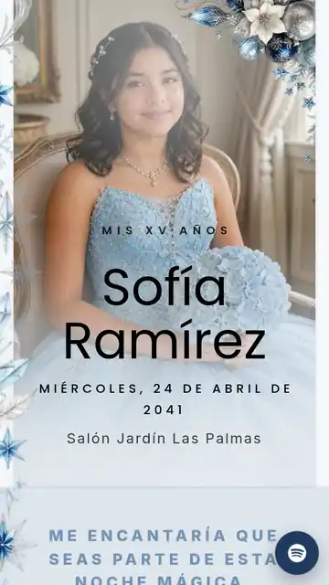 Vista previa de XV Años | Inspiración Princesa Cenicienta