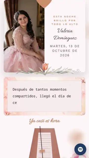Vista previa de XV Años | Inspiración Tulipanes